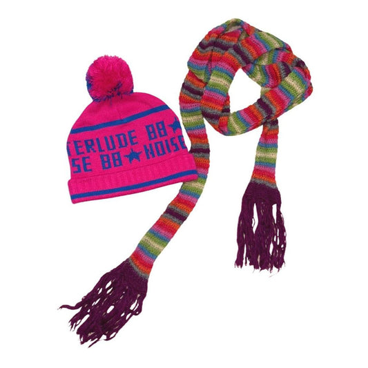 UNITED COLORS OF BENETTON Beanie & Scarf Set