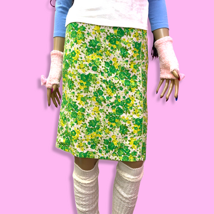 Y2K Daisy Garden Skirt