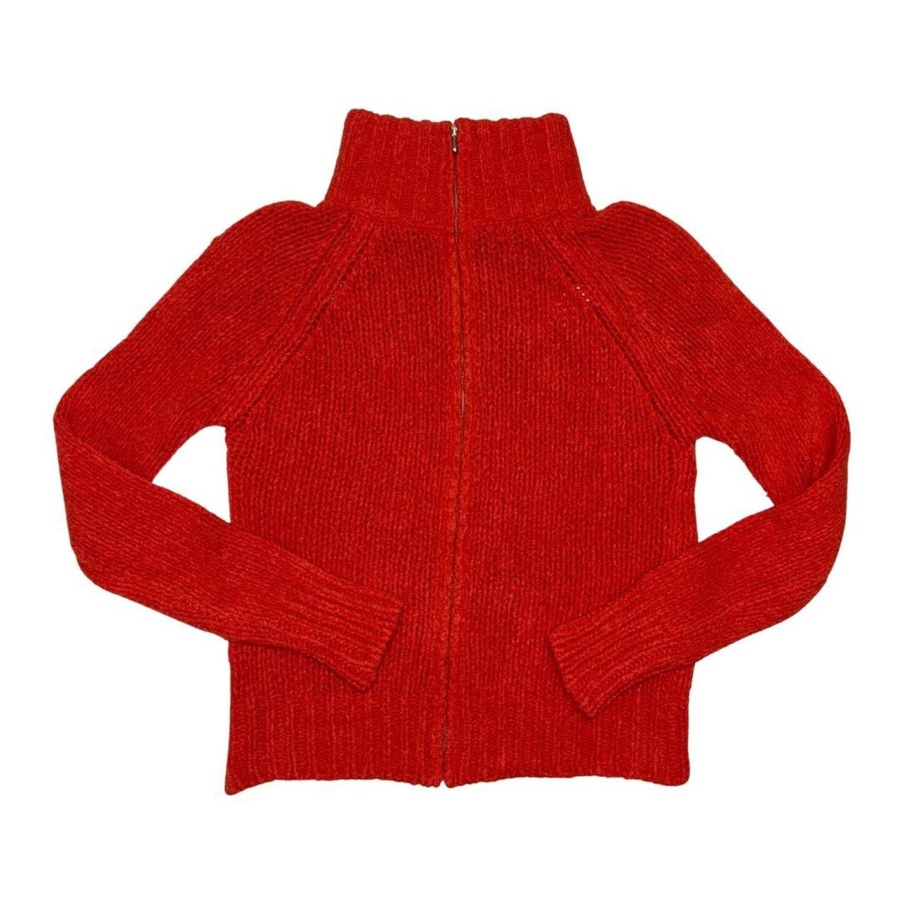 UNITED COLORS OF BENETTON Orange Cardigan