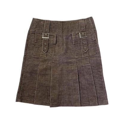 Y2K MUCCI Corduroy Skirt