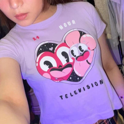 24 HOUR TELEVISION X HATTIE STEWART Top