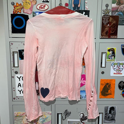 JUICY COUTURE Yes to Love Flared Sleeves Top