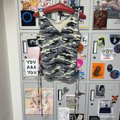 Y2K Camo Vest