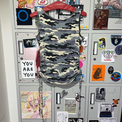 Y2K Camo Vest