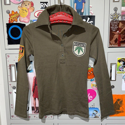 HYSTERIC Hempster Polo Shirt