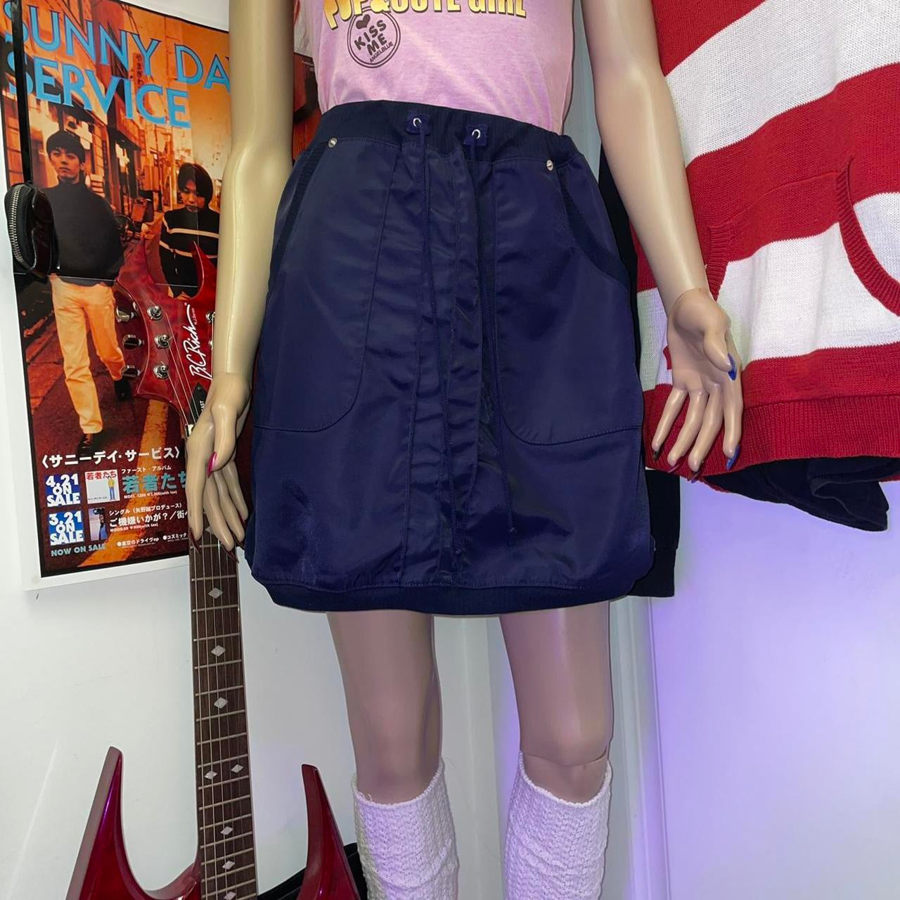 BA-TSU CLUB Nylon Skirt