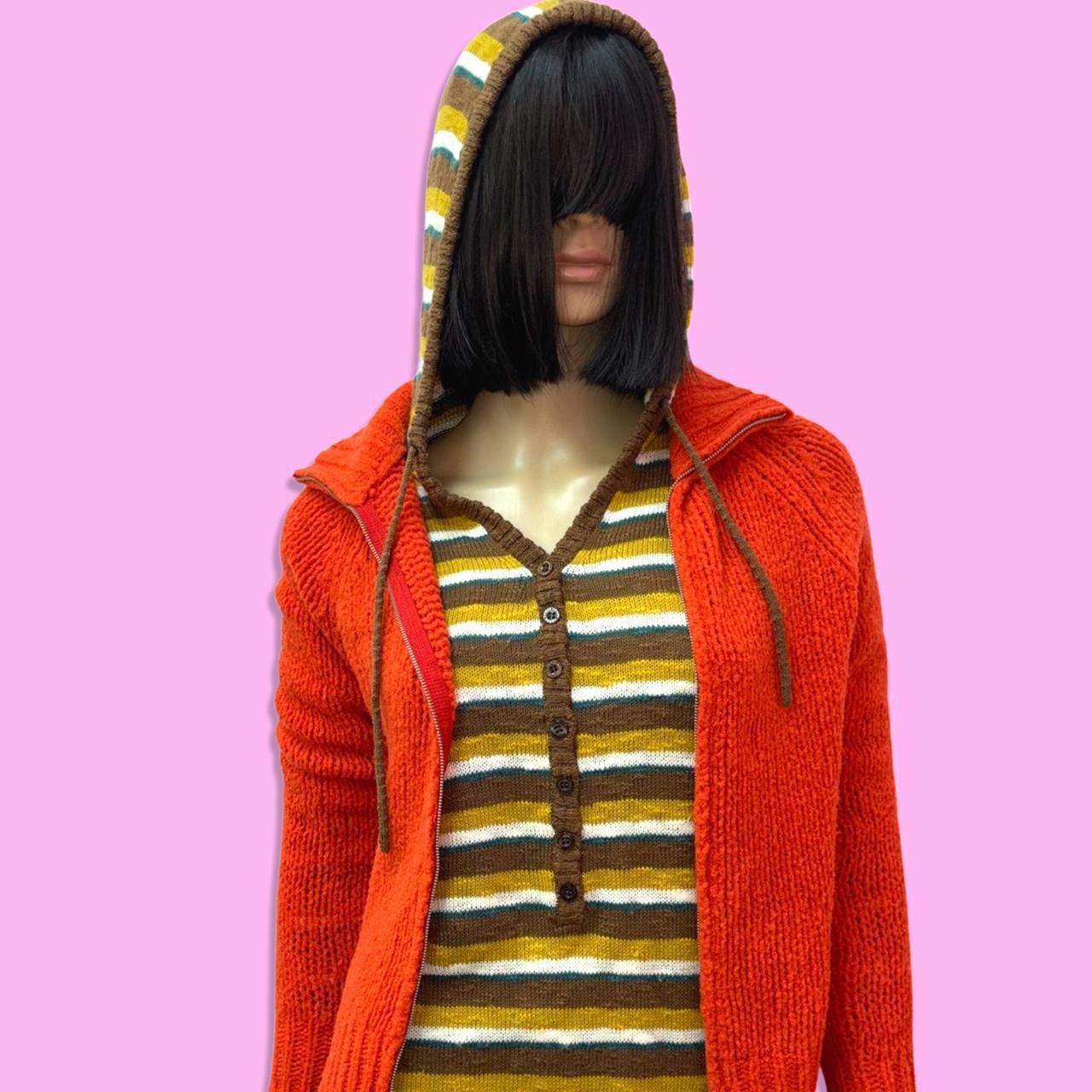 ROXY Stipped Hooded Sweater